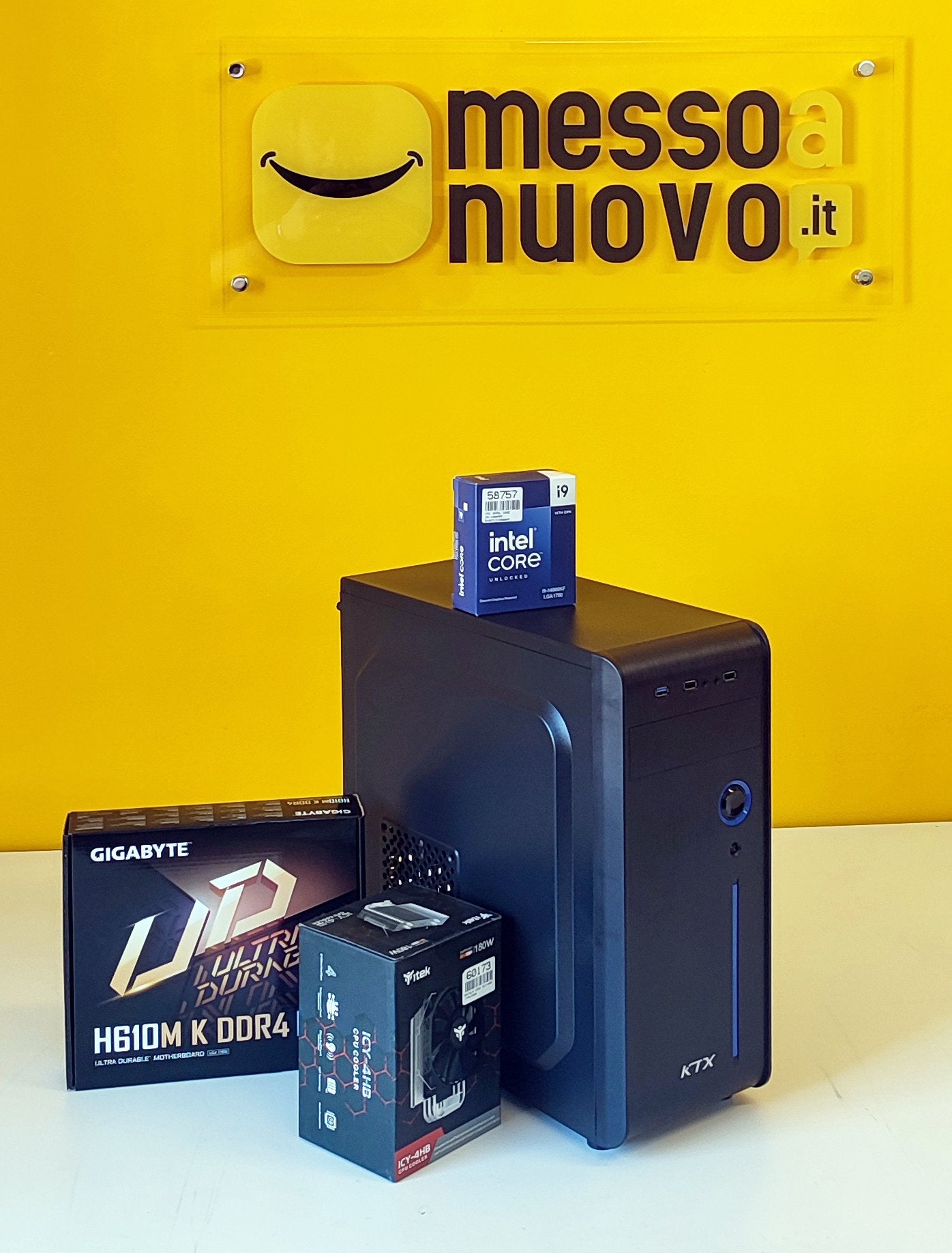 PC Assemblato Computers Parts | Intel Core i9-14900KF | Ram 32GB RAM | SSD 1TB | AMD Radeon R7 450 4GB | FreeDOS Prodotto NUOVO PC Assemblato Computers Parts | Intel Core i9-14900KF | Ram 32GB RAM | SSD 1TB | AMD Radeon R7 450 4GB | FreeDOS Prodotto NUOVO